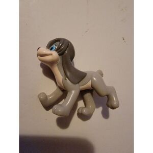 Vtg Anastasia Pooka Dog PVC Figure 1997  Fox Cake Topper Puppy Burger King